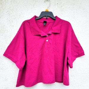 Wild Fable Women's Short Sleeve Cropped Size XL